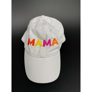 Pink Lily MAMA MULTI COLOR EMBROIDERED BASEBALL CAP Women's Sz OSFM Valucap